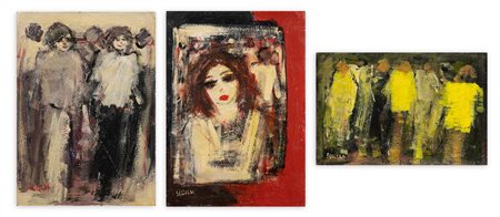 CARLO SACCARDI (1921-1997) - Lotto unico composto da 3 opere: