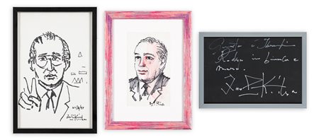 IBRAHIM KODRA (1918-2006) - Lotto unico composto da 3 opere: