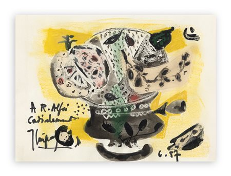 JAMES COIGNARD (1925-2008) - Senza Titolo, 1957