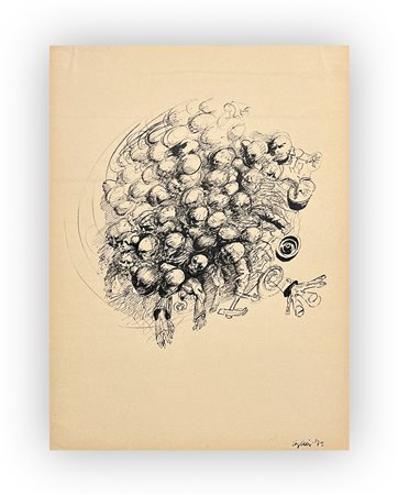 TINO VAGLIERI (1929-2000) - Senza Titolo, 1972