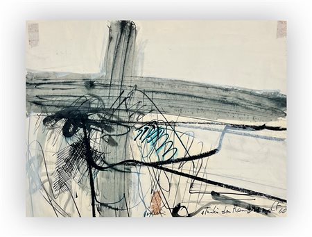 TINO VAGLIERI (1929-2000) - Studio da Rembrandt, 1960