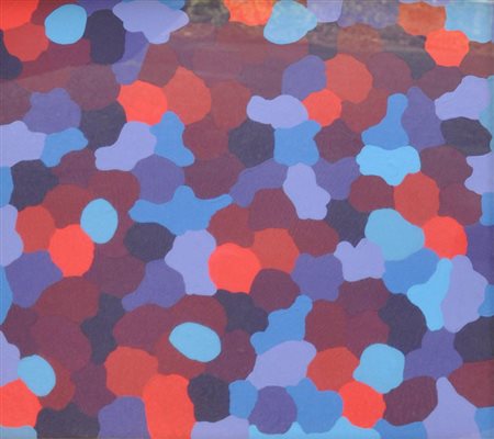 CINZIA BAUSI Senza titolo, 1976 Acrilico su faesite cm. 50x50 Firma, data e...