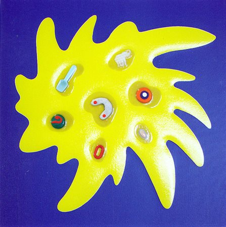 RENZO NUCARA Bang 10 - 37, 2011 Legno, carta, colore serigrafico, resine,...