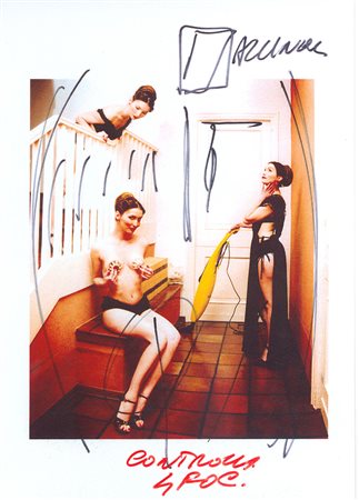 PAOLO VEGAS Cloning Carol six, 2013 Stampa Lambda cm. 38x25 Firma, data e...