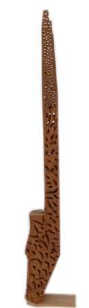 URANO PALMA Senza titolo Scultura in legno h. cm. 69 Firma sulla base Lievi...