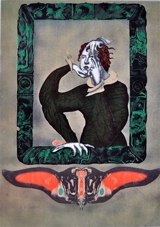 CARLO GUARIENTI Senza titolo Litografia a colori – es. P. di colore cm....