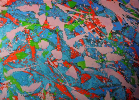 PAOLO MASI Senza titolo, 1983 Tempera su carta cm. 70x50 Firma e data in...