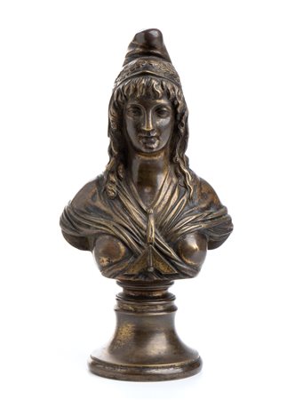 busto della Marianna in bronzo 1800 circa 26 cm