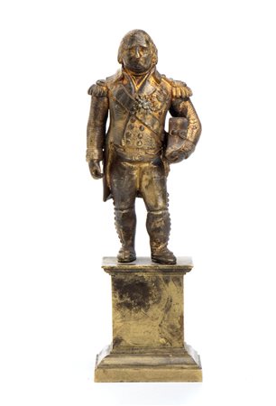 Scultura in Bronzo di Luigi XVI h: 10 cm