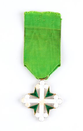 Italia, Regno, periodo umbertino,Ordine dei Santi Maurizio e Lazzaro insegna...