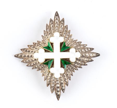 Italia, Regno, Ordine dei SS Maurizio e Lazzaro. placca di grande ufficiale...