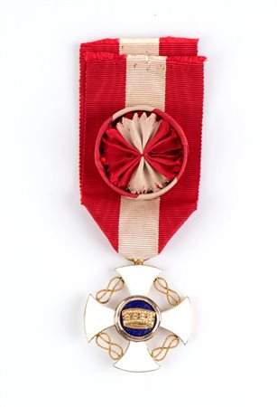 Italia, Regno, periodo umbertino, Ordine della Corona d'Italia, Insegna da...