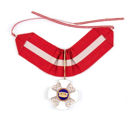 Italia, Regno,Ordine della Corona d'Italia, Insegna da Commendadore fine XIX...