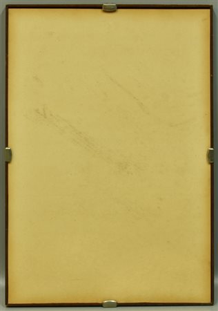 CORNICE IN LEGNO cm 50x34,5, luce cm 48,5x33 Graffi e altri lievi difetti