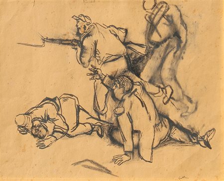 GUTTUSO Renato, Soldati nella battaglia