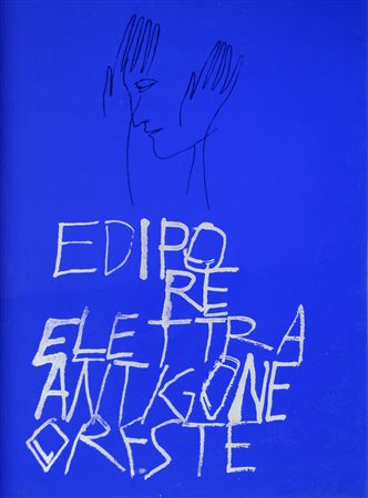 PALADINO Mimmo, Edipo Re, Elettra, Antigone, Oreste