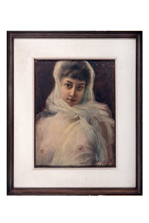 Eugène Chaffanel, Nudo femminile. 