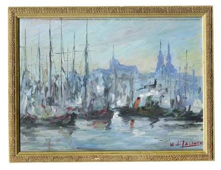 Umberto Di Lazzaro, Marina. 1950 ca.