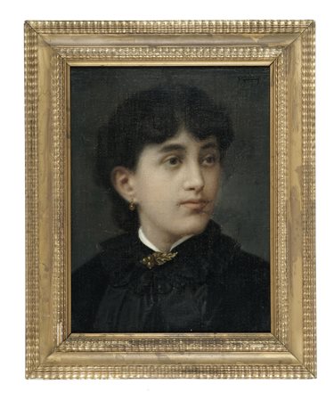 Michele Gordigiani, Ritratto di dama. 