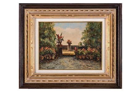 Gino Romiti, Terrazza fiorita.  