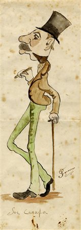 Telemaco Signorini, Sor Carafa. 