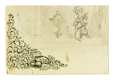 Francesco Vinea, Lotto composto di 25 disegni. 