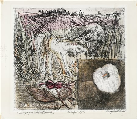 Luigi Bartolini, Campagna di Monte Mario. 1941.