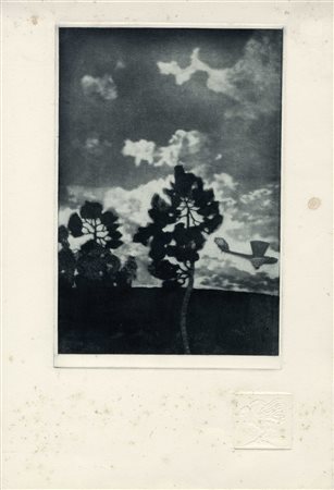 Luigi Bonazza, Lotto composto di 4 incisioni. 1916.