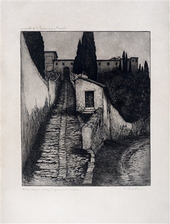 Celestino Celestini, Lotto composto di 2 incisioni. 1926.