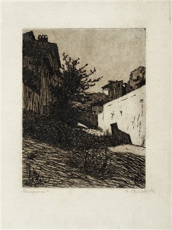 Ferruccio Pasqui, Lotto composto di 2 incisioni. 1935 ca.