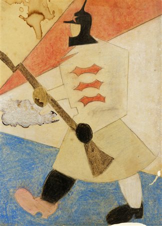 Dmitry Nikolaevich Sannikov, Militare cubo-futurista. 