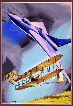 Pino Dell'Orco, Aerei in volo. 