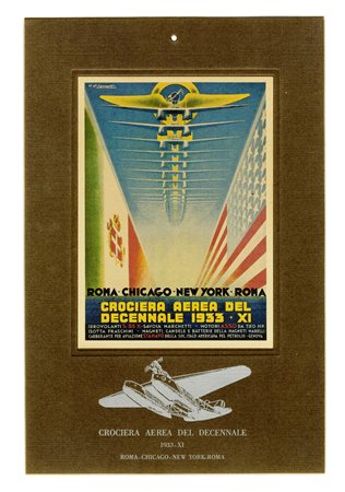 Umberto Di Lazzaro, Crociera aerea del decennale 1933 - XI. 1933.