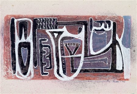 Gianni Bertini, Composizione. 