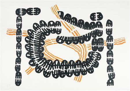 Giuseppe Capogrossi, Opale N. 2. 1971-72.