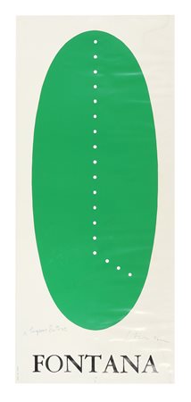 Lucio Fontana, Concetto Spaziale. 1968 ca. 