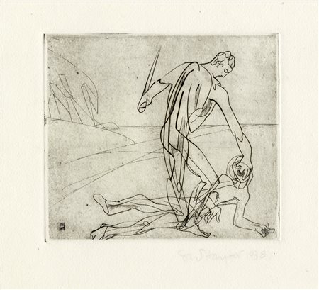 William Stanley Hayter, Facile Proie. 1938.