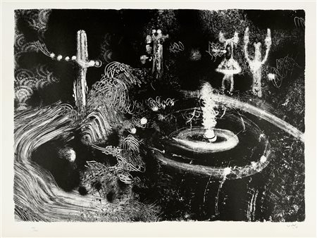 Roberto Antonio Sebastian Matta, Versan le vene le fummifere acque. 1970.