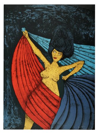 Rufino Tamayo, Salomé (from Metropolitan Opera Fine Arts II). 1983.