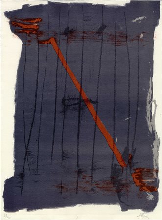 Antoni Tàpies, Sin Titulo. 1963.