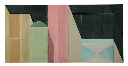 Giuseppe Uncini, Senza titolo, dalla serie Dimore. Ante 1980.