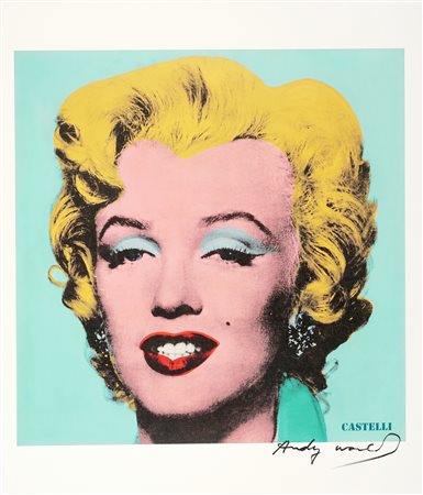 Andy Warhol [da], Bleu Marilyn (Castelli). 1967.