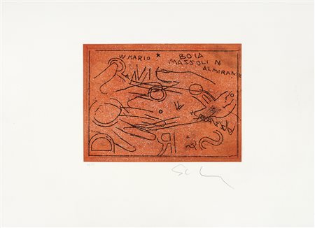 Mario Schifano, Boia Massoli. 