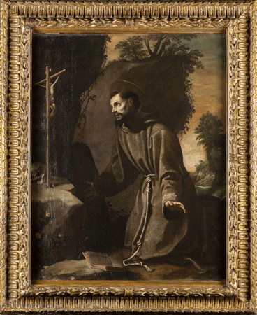 Girolamo Muziano (Brescia 1532 – Roma 1592), San Francesco in penitenza, XVI...