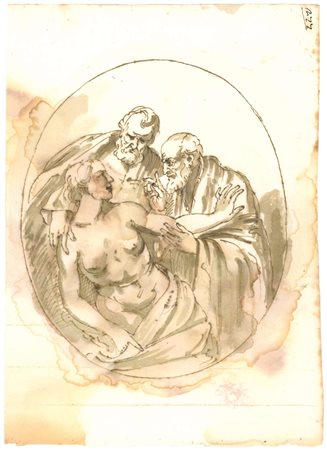 Maestro bolognese, Susanna e i vecchioni, fine XVIII - inizio XIX secolo,...