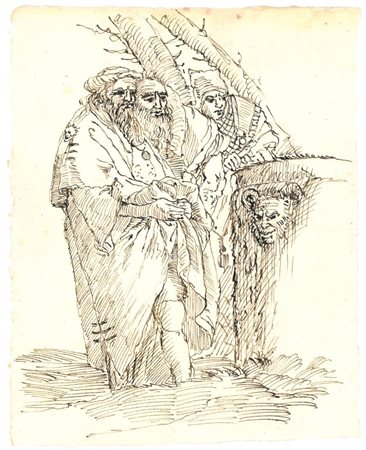 Maestro veneto nei modi di Giambattista Tiepolo, Figure all’orientale,...