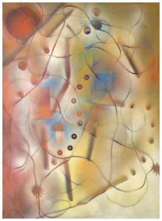 VINCENZO BALSAMO Brindisi 1935 Senza titolo 1979 Olio su tela 80 x 60. Firma...