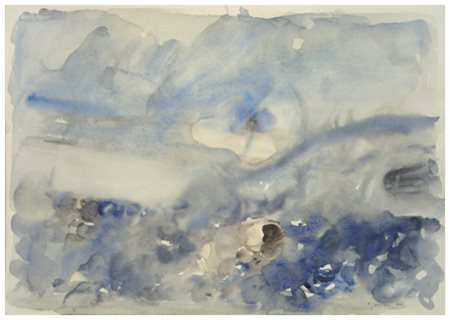 GIUSEPPE AJMONE Carpignano Sesia 1923 – 2005 Senza titolo 1960 Gouache su...