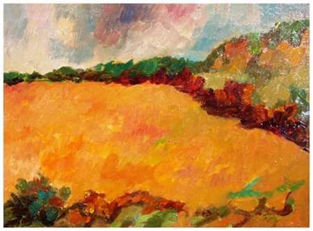 ADRIANA PINCHERLE Roma 1909 – Firenze 1996 Senza titolo 1979 Olio su tela 30...