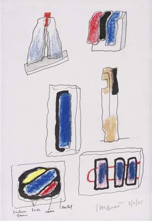 JAMES COIGNARD (Tours (Francia), 1925 - Tours (Francia), 2008) senza titolo...